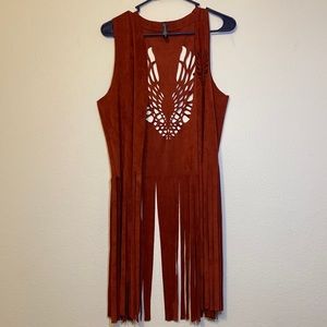 Voice of California Suede Vest